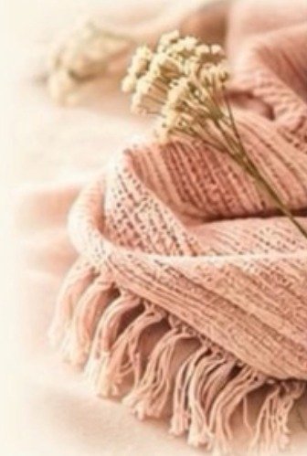 Châle Rebozo rose — massage postnatal